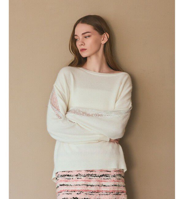 Grace Class「レーススリーブトップ」|ニット・セーター|