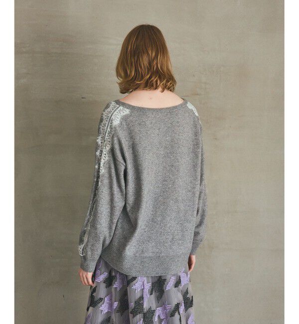 Grace Class「レーススリーブトップ」|ニット・セーター|