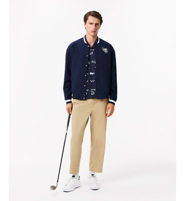 LACOSTE「ウルトラドライ オープンカラー総柄シャツ / 開襟シャツ」|シャツ・ブラウス|