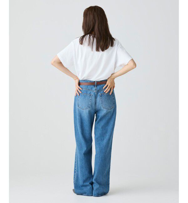 LACOSTE「【オンライン限定】LACOSTE スクリプトネームロゴ  ルーズシルエットハーフスリーブTシャツ」|Tシャツ・カットソー|