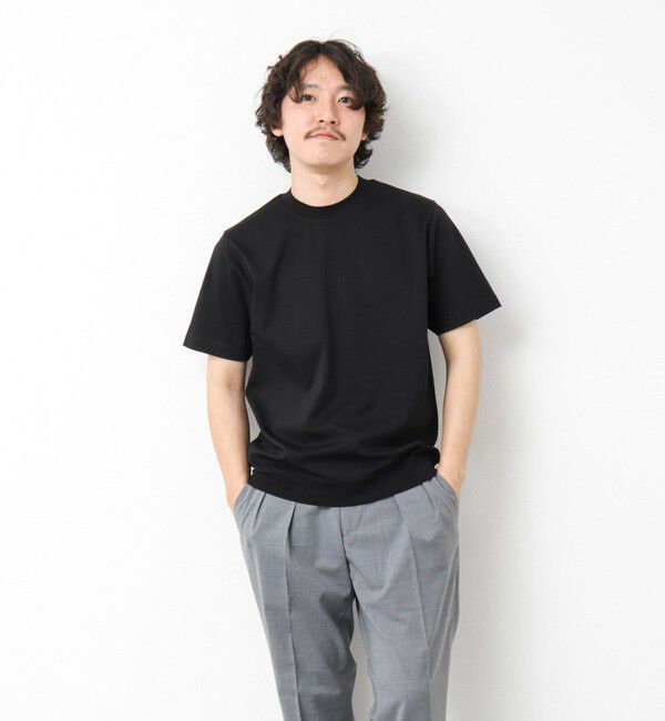 NOLLEY'S goodman「《ビジカジ対応》シルケットスムースドレスTシャツ 25SS」|Tシャツ・カットソー|