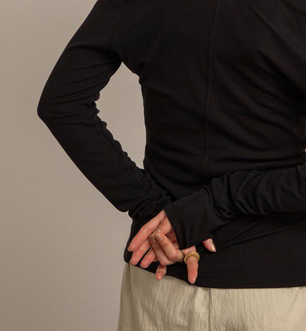 NOLLEY'S「【MAQWEL/マクウェル】リブクルーネックカーディガン」|カーディガン|