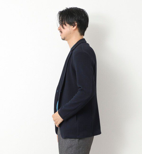 Stutostein「《ビジカジ対応》Relax Jogger Jersey ウォッシャブルテーラーCD」|カーディガン|