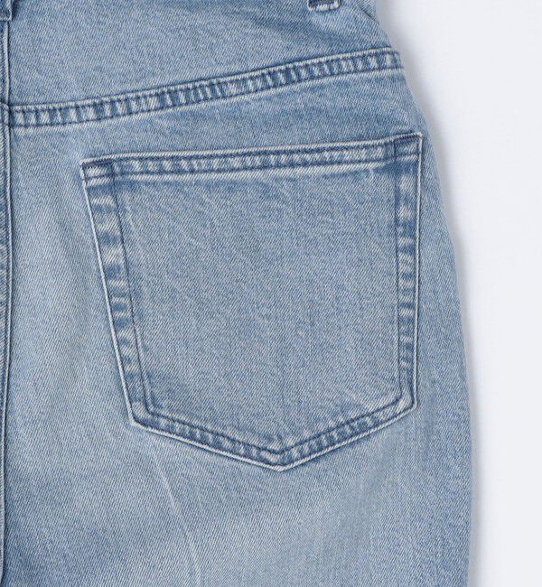 Rie Miller「【RM denim】センタープレスハイウエストパンツ」|デニム|