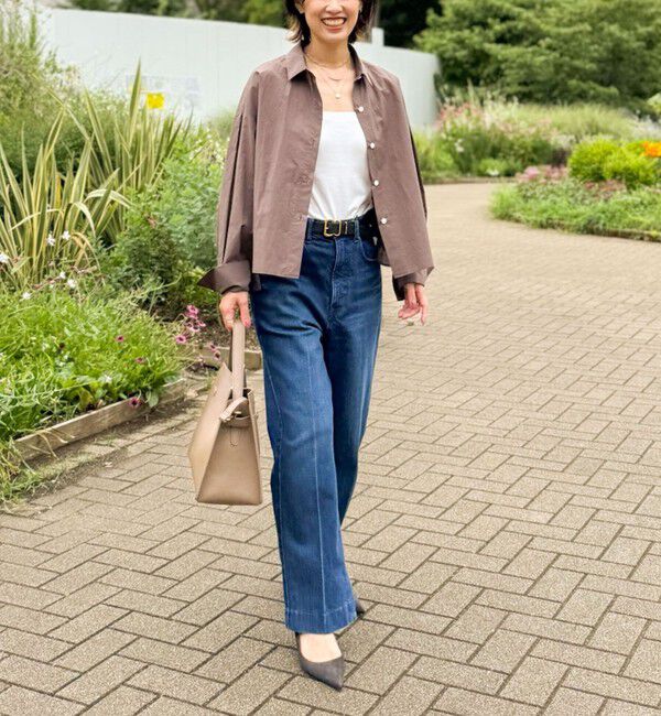 NOLLEY'S「エアリーショートシャツ」|シャツ・ブラウス|