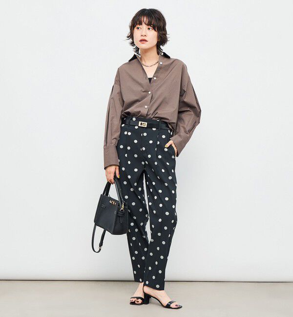 NOLLEY'S「エアリーショートシャツ」|シャツ・ブラウス|