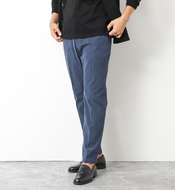 NOLLEY'S goodman「《ビジカジ/セットアップ対応》トリコットコーデュロイ ストレッチ イージーPT 25AW」|チノ|