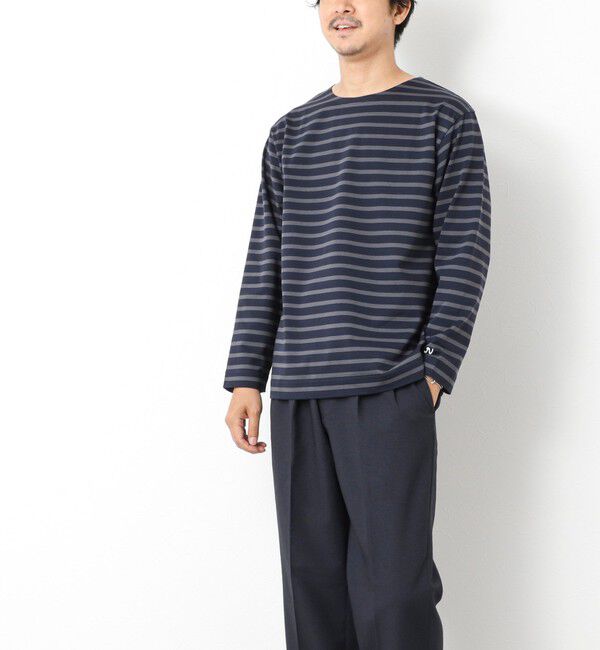 NOLLEY'S goodman「MVSシルケットボーダーBN」|Tシャツ・カットソー|