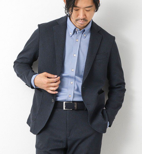 NOLLEY'S goodman「《ビジカジ/セットアップ対応》【尾州】先染めハニカムイージーJK 25AW」|テーラードジャケット|