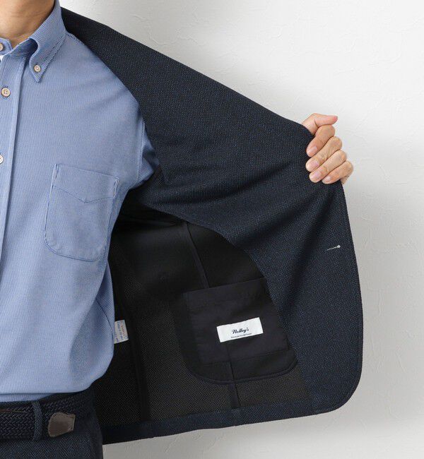 NOLLEY'S goodman「《ビジカジ/セットアップ対応》【尾州】先染めハニカムイージーJK 25AW」|テーラードジャケット|