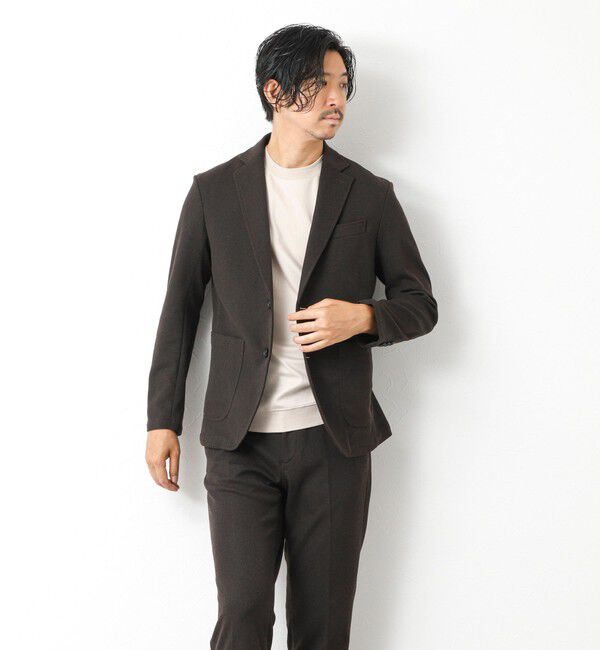 NOLLEY'S goodman「《ビジカジ/セットアップ対応》【尾州】先染めハニカムイージーJK 25AW」|テーラードジャケット|