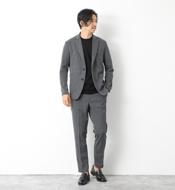 NOLLEY'S goodman「《ビジカジ/セットアップ対応》【尾州】先染めハニカムイージーJK 25AW」|テーラードジャケット|