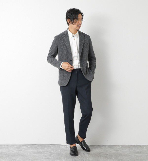 NOLLEY'S goodman「《ビジカジ/セットアップ対応》【尾州】先染めハニカムイージーJK 25AW」|テーラードジャケット|