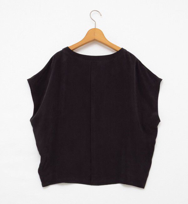 NOLLEY'S「《セットアップ対応》ウォッシャブルシルキーキュプラフレンチブラウス」|シャツ・ブラウス|