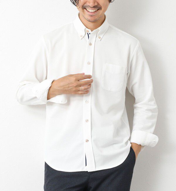 NOLLEY'S goodman「《ビジカジ対応》【ALBINI】吸水速乾テープBD 25AW」|シャツ・ブラウス|