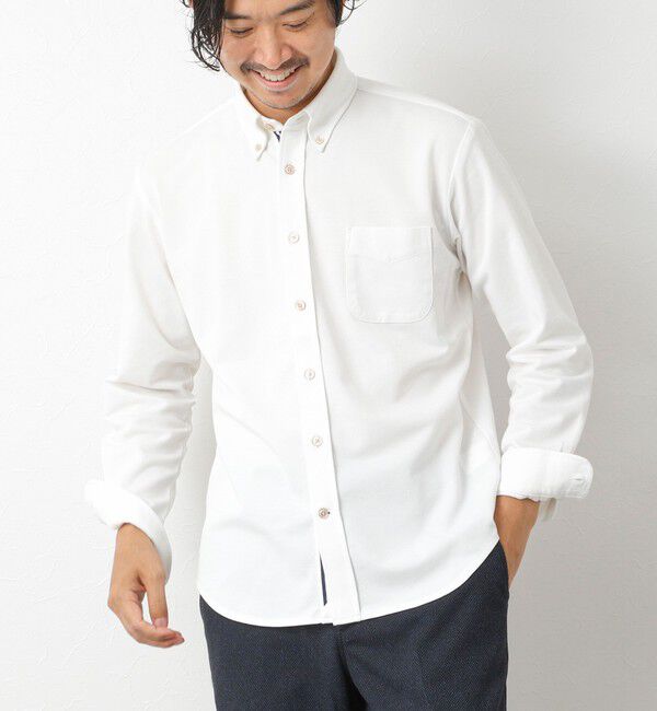 NOLLEY'S goodman「《ビジカジ対応》【ALBINI】吸水速乾テープBD 25AW」|シャツ・ブラウス|