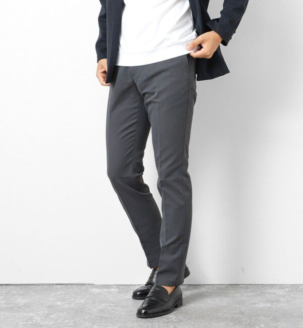 NOLLEY'S goodman「《ビジカジ対応》吸水速乾 ツイルストレッチスリムフィット 25AW」|チノ|