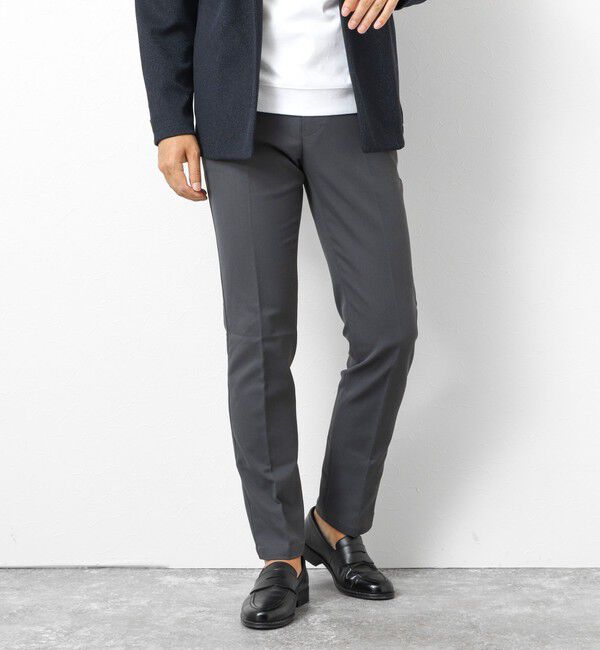 NOLLEY'S goodman「《ビジカジ対応》吸水速乾 ツイルストレッチスリムフィット 25AW」|チノ|