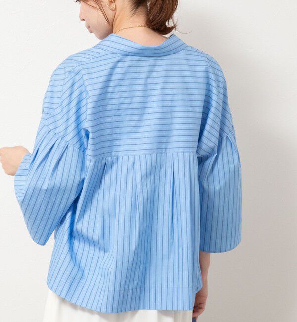 NOLLEY'S「《セットアップ対応》袖フレアボリュームシャツ」|シャツ・ブラウス|