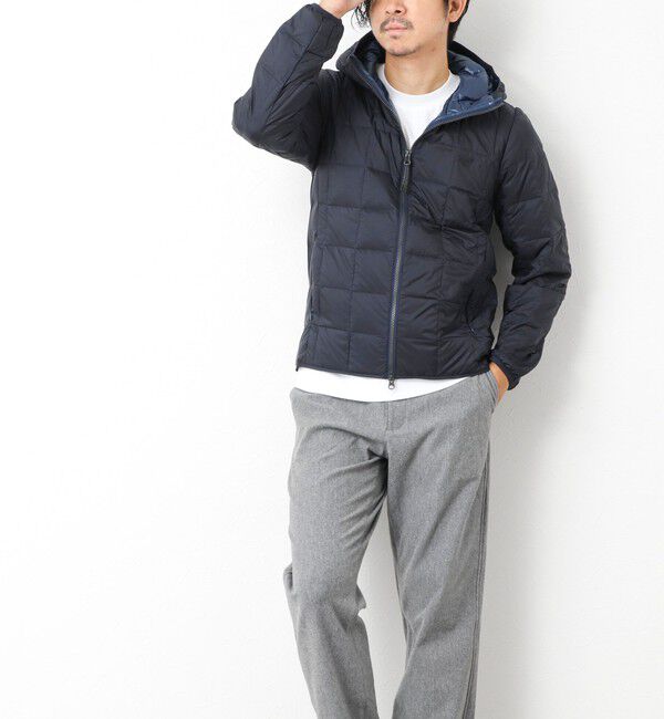 NOLLEY'S goodman「【TAION/タイオン】別注 クジラ刺繍HOOD W-ZIP DOWN JKT 25AW」|ダウン|