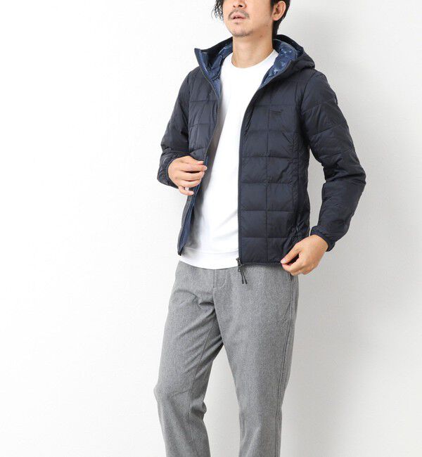 NOLLEY'S goodman「【TAION/タイオン】別注 クジラ刺繍HOOD W-ZIP DOWN JKT 25AW」|ダウン|