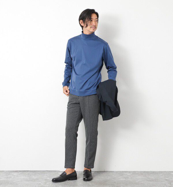 NOLLEY'S goodman「《ビジカジ対応》シルケットスムースドレスL/S TN Tシャツ 25AW」|Tシャツ・カットソー|