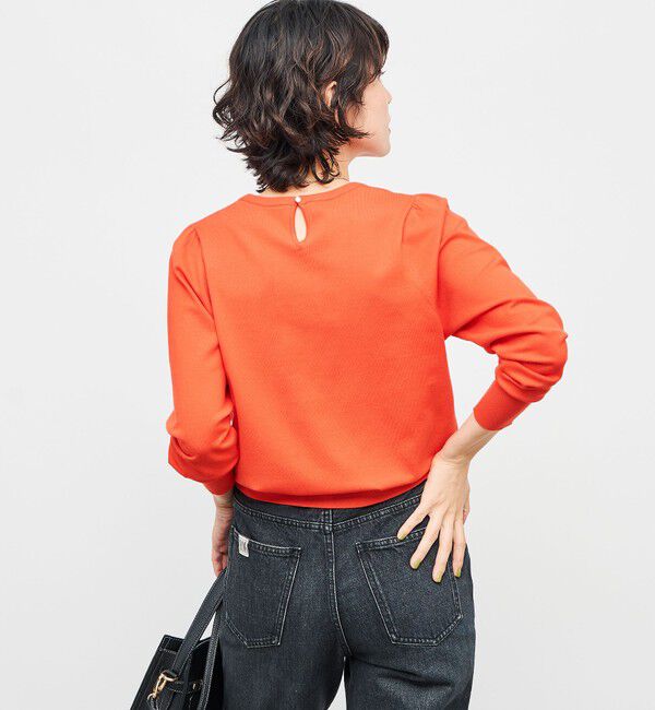 NOLLEY'S「プリーツ衿取り外しプルオーバーニット」|ニット・セーター|