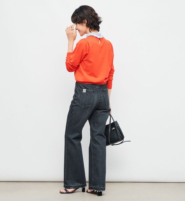 NOLLEY'S「プリーツ衿取り外しプルオーバーニット」|ニット・セーター|