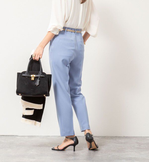 NOLLEY'S「ウォッシャブルダブルクロススリムパンツ」|その他|