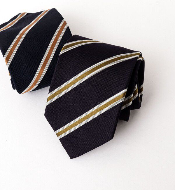 NOLLEY'S goodman「コバスシャインストライプネクタイ 25AWコレクション」|ネクタイ・蝶ネクタイ|