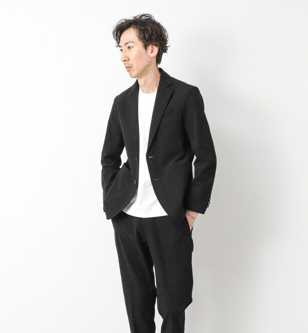 NOLLEY'S goodman「《ビジカジ/セットアップ対応》トリコットコーデュロイ ストレッチ イージーJK 25AW」|テーラードジャケット|