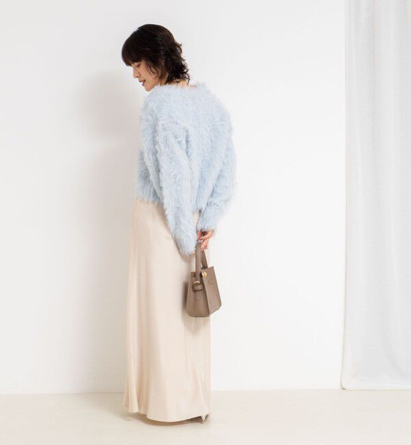 NOLLEY'S sophi「《手洗い可能》カール起毛ショートカーディガン」|カーディガン|