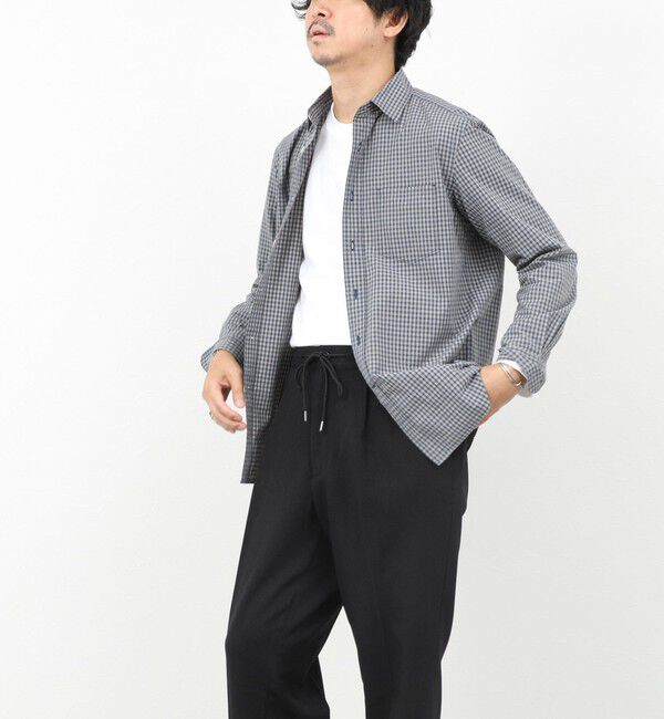 NOLLEY'S goodman「ダブルワッシャー タイプライター レギュラーカラーシャツ 25AW」|シャツ・ブラウス|