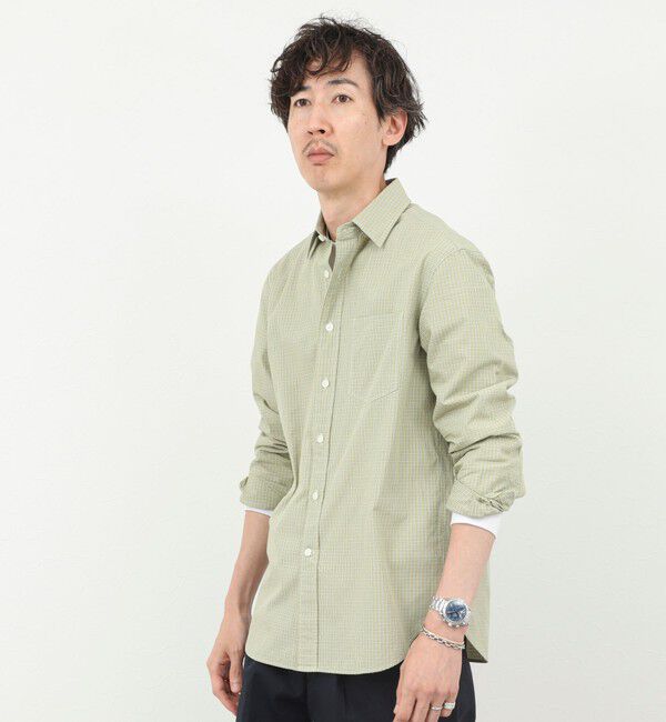 NOLLEY'S goodman「ダブルワッシャー タイプライター レギュラーカラーシャツ 25AW」|シャツ・ブラウス|