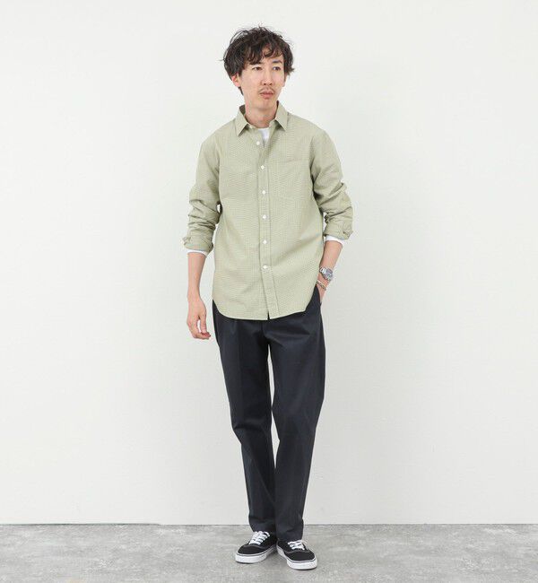 NOLLEY'S goodman「ダブルワッシャー タイプライター レギュラーカラーシャツ 25AW」|シャツ・ブラウス|