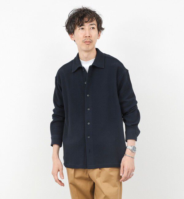 NOLLEY'S goodman「ウォッシャブル ニットシャツ 25AW」|シャツ・ブラウス|