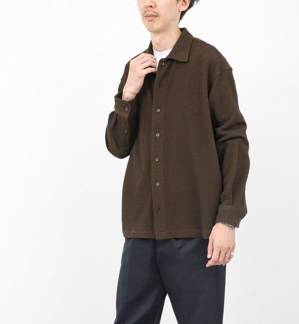 NOLLEY'S goodman「ウォッシャブル ニットシャツ 25AW」|シャツ・ブラウス|