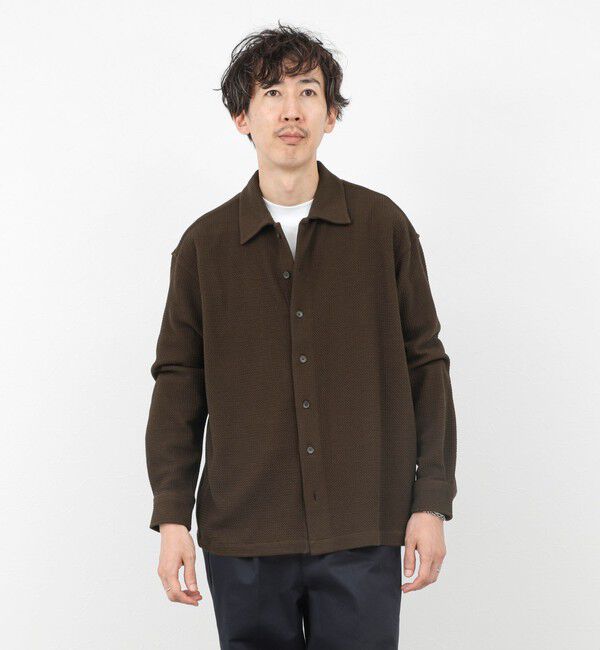 NOLLEY'S goodman「ウォッシャブル ニットシャツ 25AW」|シャツ・ブラウス|