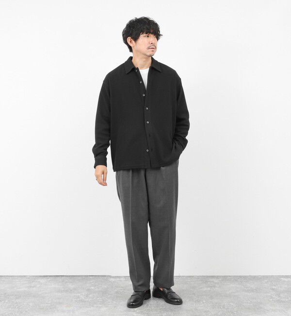 NOLLEY'S goodman「ウォッシャブル ニットシャツ 25AW」|シャツ・ブラウス|