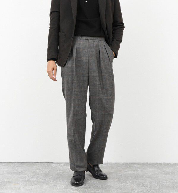 NOLLEY'S goodman「SOLOTEX ストレッチサキソニー NSN2タックスラックス 25AW」|スラックス|