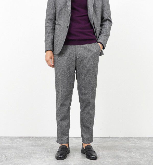 NOLLEY'S goodman「《セットアップ対応》【Active Jersey】ホームスパン ストレッチイージーPT 25AW」|チノ|