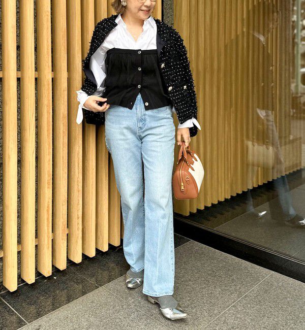 Rie Miller「【RM denim】センタープレスデニム」|デニム|