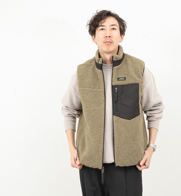 NOLLEY'S goodman「【TAION/タイオン】DOWN&times;BOA REVERSIBLE VEST 25AW」|ダウンベスト・ベスト|