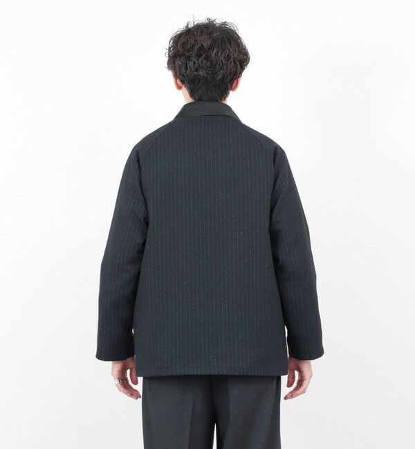 NOLLEY'S goodman「《ビジカジ対応》【TECHTWEED】【SORONA】中綿ユーティリティジャケット 25AW」|ブルゾン・スタジャン|