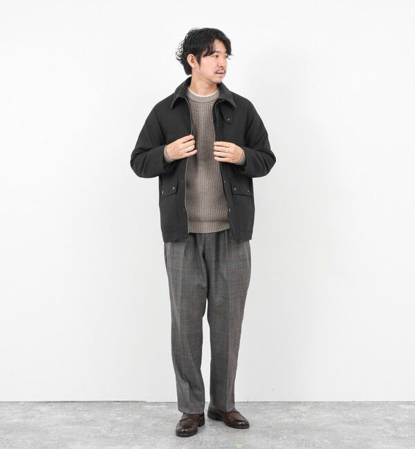 NOLLEY'S goodman「《ビジカジ対応》【TECHTWEED】【SORONA】中綿ユーティリティジャケット 25AW」|ブルゾン・スタジャン|