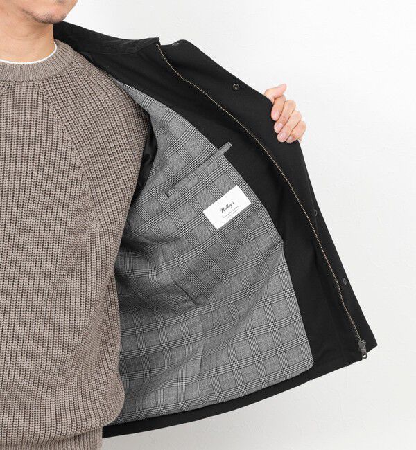 NOLLEY'S goodman「《ビジカジ対応》【TECHTWEED】【SORONA】中綿ユーティリティジャケット 25AW」|ブルゾン・スタジャン|