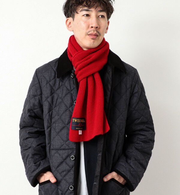 NOLLEY'S goodman「【TWEEDMILL/ツイードミル】別注ウールリブマフラー25」|マフラー|