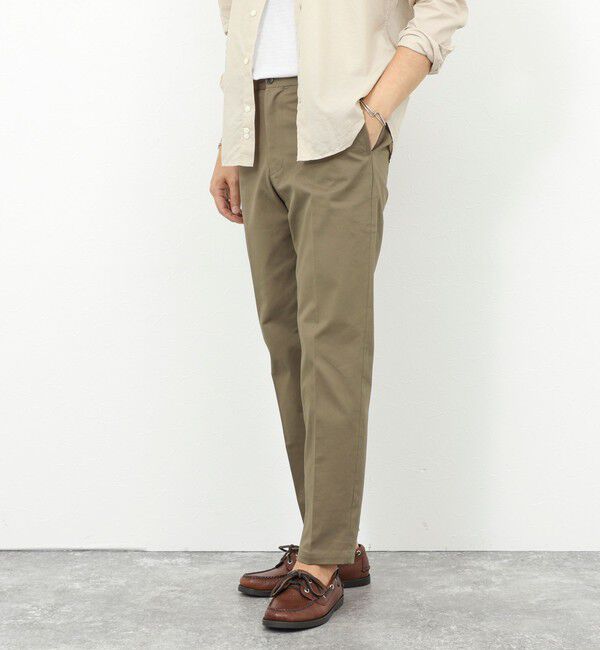 NOLLEY'S goodman「《ビジカジ対応》ストレッチツイルレギュラーフィットPT 26SS」|チノ|
