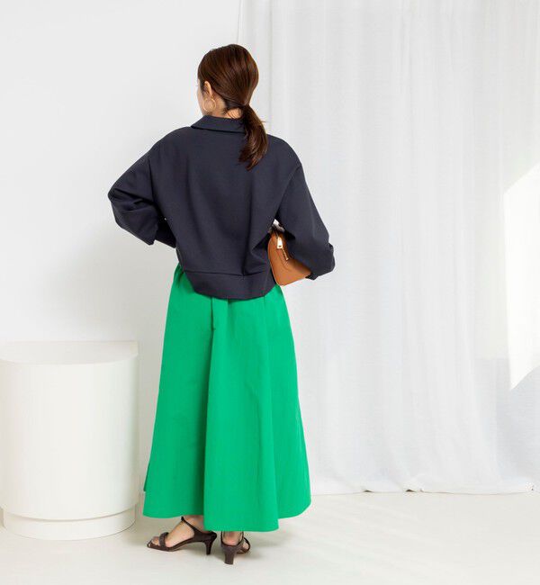 NOLLEY'S「ウォッシャブルダンボール襟付きプルオーバー」|スウェット・ジャージ|