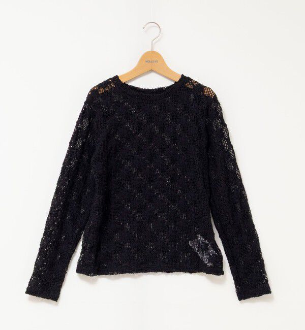 NOLLEY'S「ウォッシャブルレースロンT」|Tシャツ・カットソー|